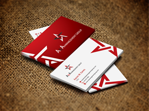Business Card Design by diRtY.EMM for A&A Management Group LLC | Design: #995657