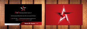 Business Card Design by Sbss for A&A Management Group LLC | Design: #996084
