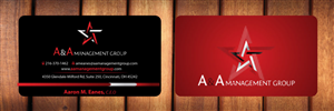 Business Card Design by Sbss for A&A Management Group LLC | Design: #996102