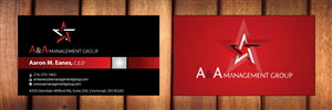 Business Card Design by Sbss for A&A Management Group LLC | Design: #996109