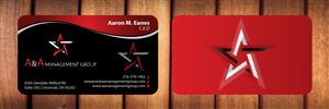 Business Card Design by Sbss for A&A Management Group LLC | Design: #996113