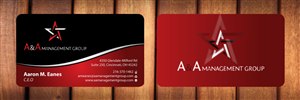 Business Card Design by Sbss for A&A Management Group LLC | Design: #996115