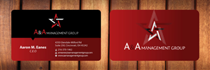 Business Card Design by Sbss for A&A Management Group LLC | Design: #996116