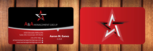 Business Card Design by Sbss for A&A Management Group LLC | Design: #996119