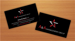 Business Card Design by Sbss for A&A Management Group LLC | Design: #997408
