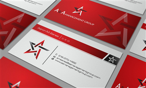 Business Card Design by Naavyd for A&A Management Group LLC | Design: #1000709
