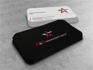Business Card Design by HYPdesign for A&A Management Group LLC | Design: #1003180