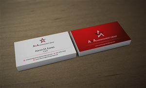 Business Card Design by HYPdesign for A&A Management Group LLC | Design: #996960