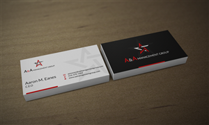 Business Card Design by HYPdesign for A&A Management Group LLC | Design: #996964