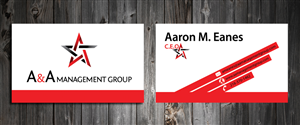 Business Card Design by SmartStyle for A&A Management Group LLC | Design: #998163