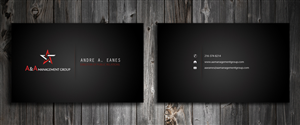 Design de Carte de Visite par SmartStyle pour A&A Management Group LLC | Design : #998352