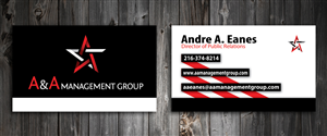 Design de Carte de Visite par SmartStyle pour A&A Management Group LLC | Design : #998528