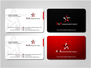 Business Card Design by victor for A&A Management Group LLC | Design: #1007446