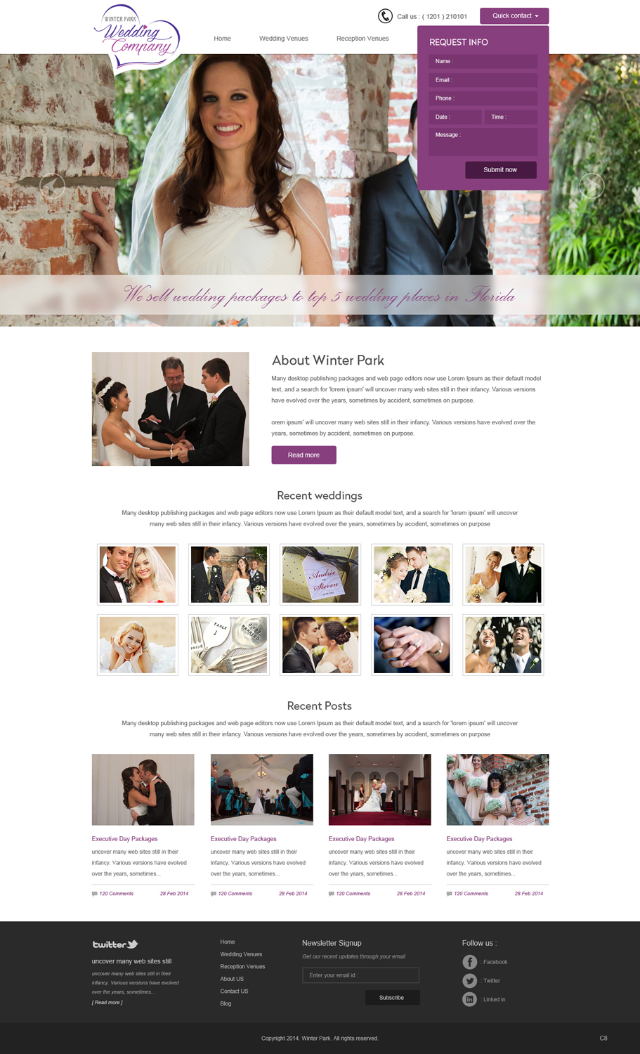 Wordpress Design by pb for this project | Design #3776979