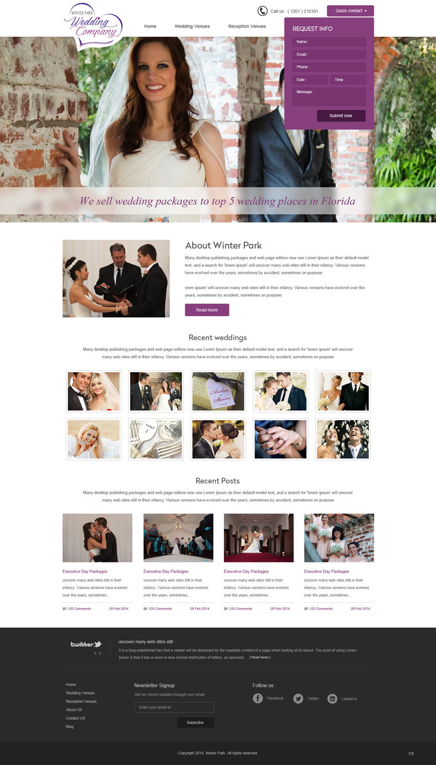 Wordpress Design by pb for this project | Design #3796463