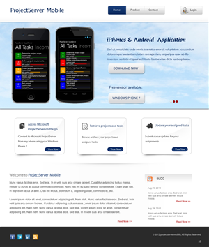 Web Design by pb for this project | Design: #1000291