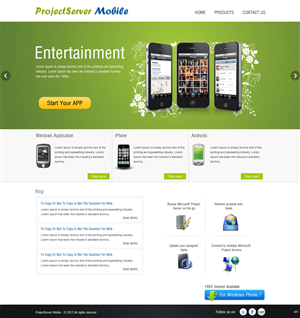 Web Design by pb for this project | Design: #1001008