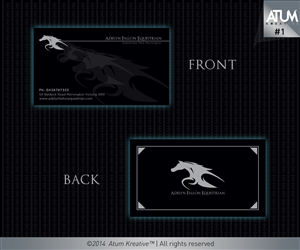 Business Card Design by Atum Kreative™ for this project | Design: #3828594