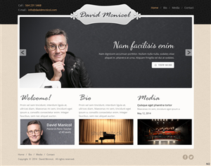 Web Design par pb pour ce projet | Design : #3787910