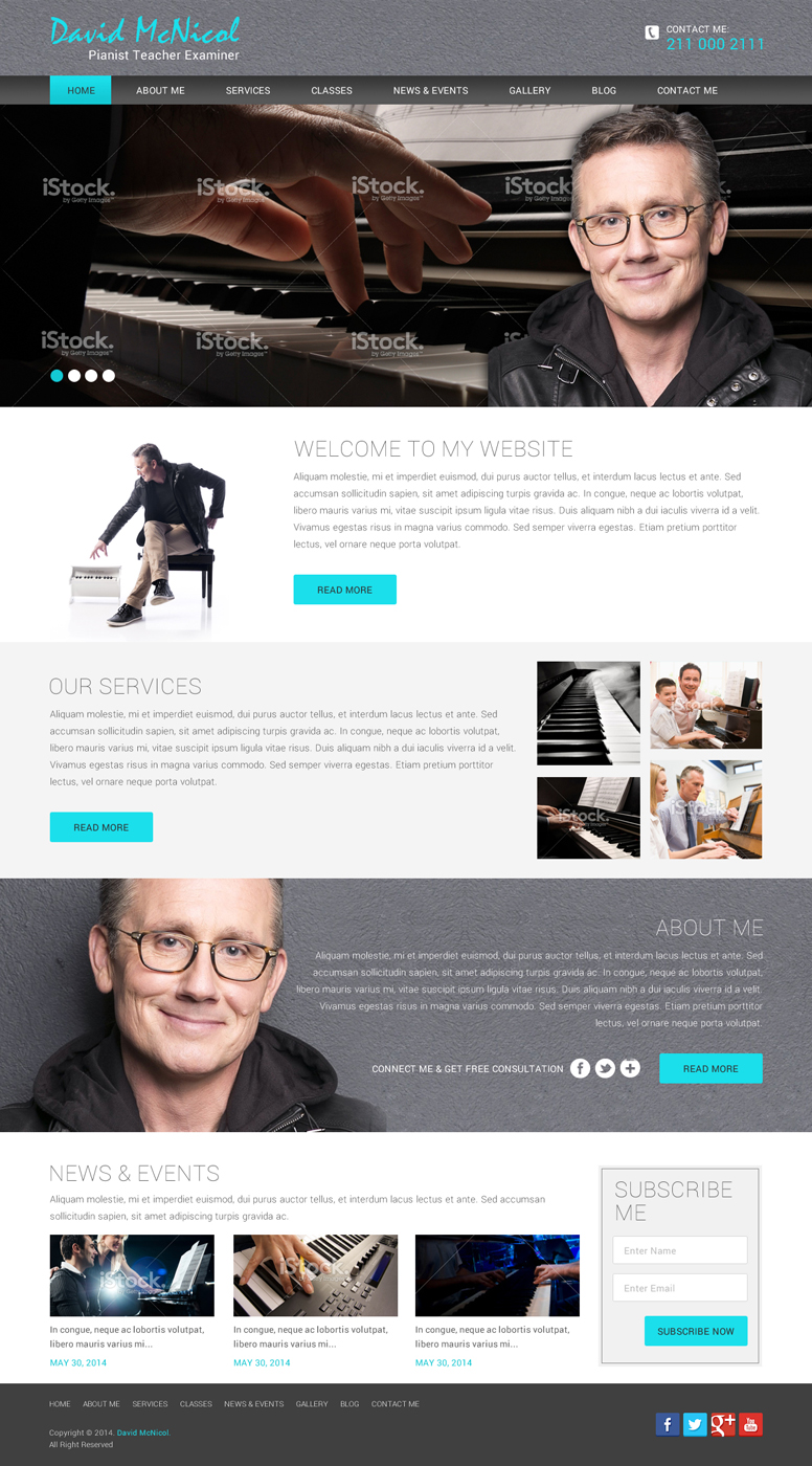 Web Design par Atom pour ce projet | Design #3838645