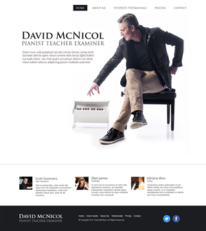 Web Design par jeckx2 pour ce projet | Design : #4268336