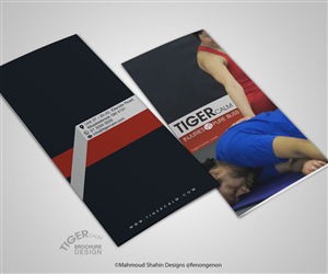 Trifold brochure for Thai yoga massage practice (In a Combat gym and a Spa) | Design de Brochure par Mahmoud Shahin