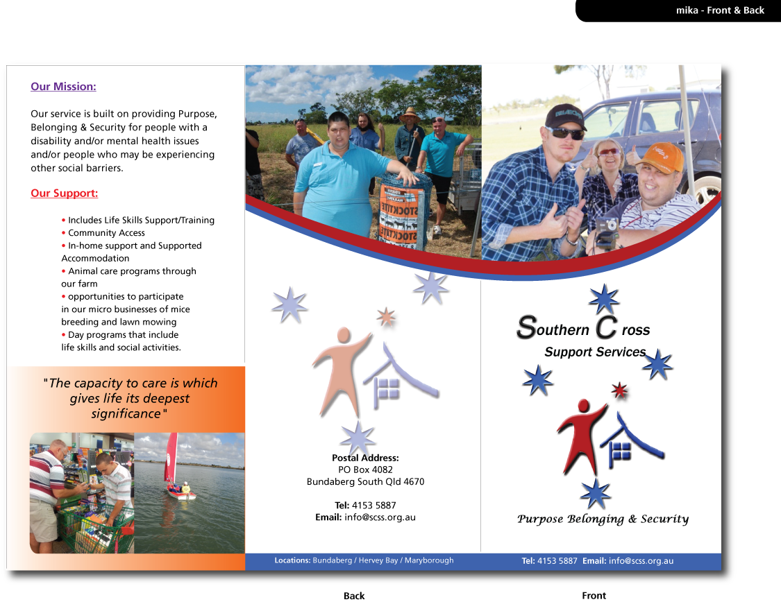 Brochure Design by mika for this project | Design #1032205