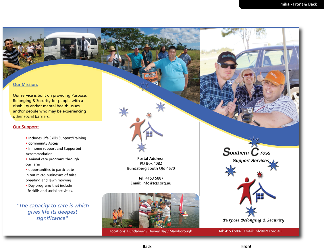 Brochure Design by mika for this project | Design #1032214