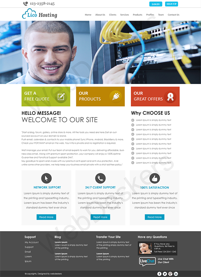 Web Design by TheCodeWire for this project | Design #3772285