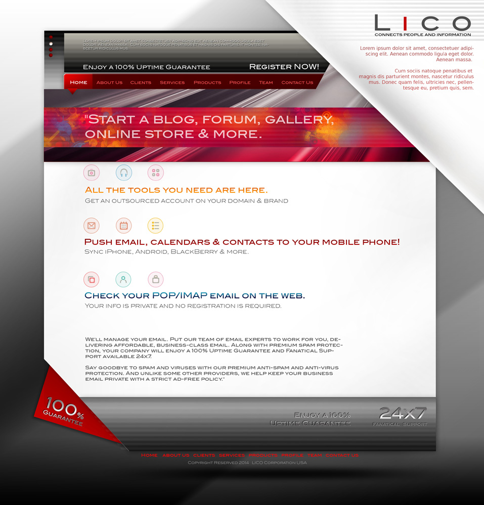 Web Design by MicroZ for this project | Design #3777659