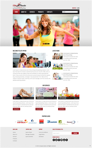 Web Design by pb for Elite Physio Fitness | Design: #3796182