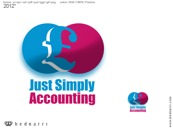Logo Design by bednarri for Just Simply Accounting Ltd | Design #1021452