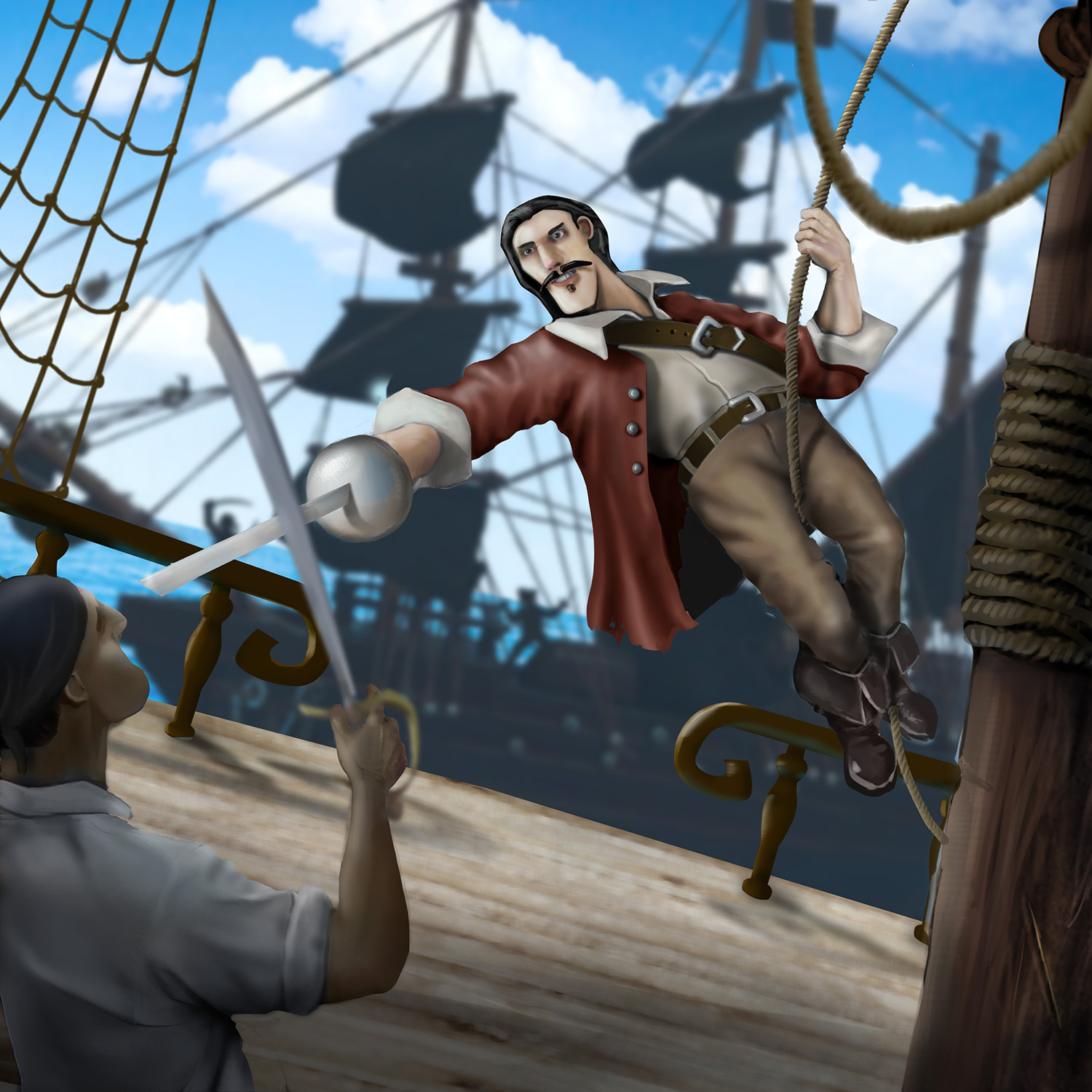 Illustration Design by Robert R. for Digital Hindsight | Design #4010567