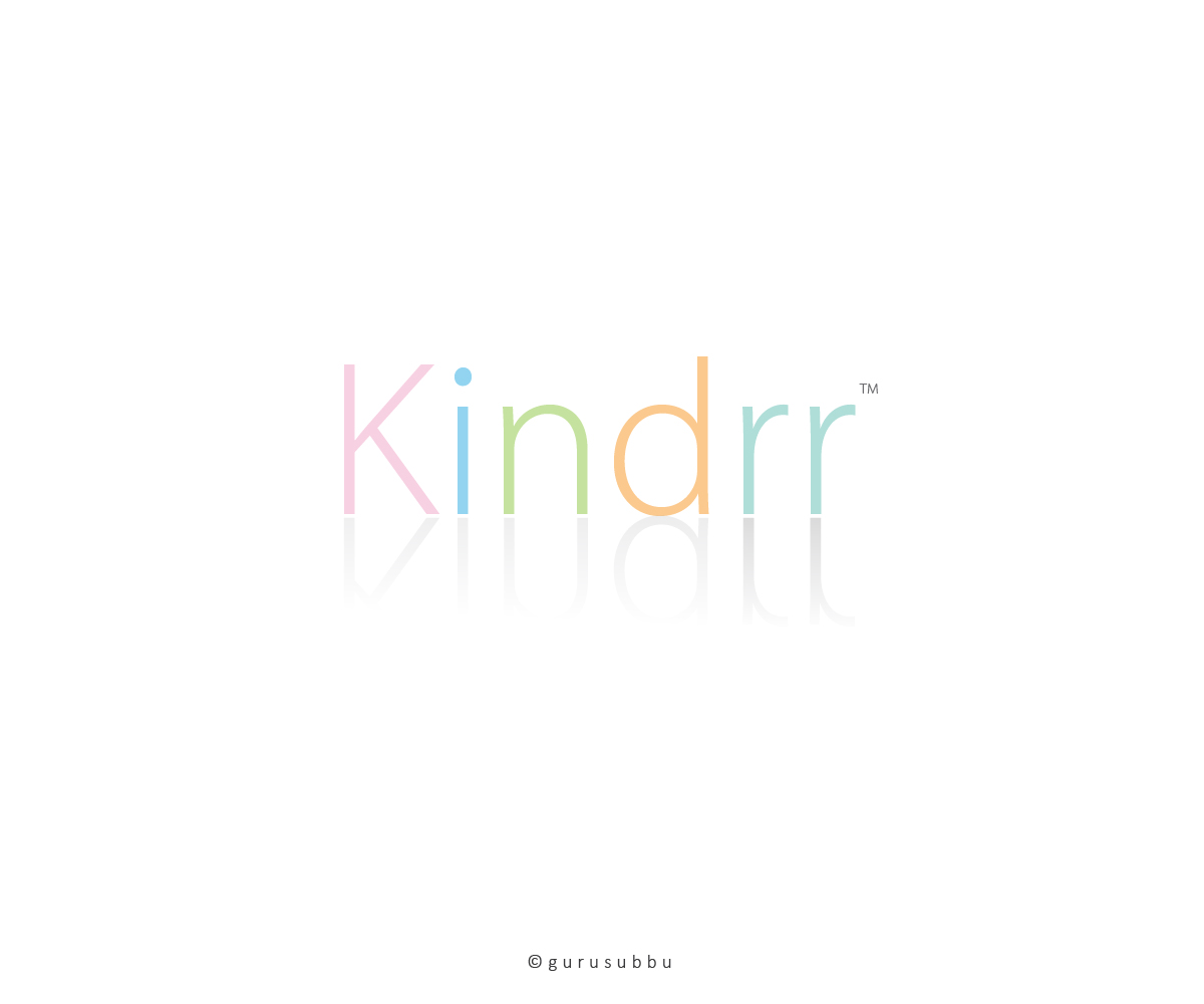 Logo Design by guru subbu for "Kindrr" LLC | Design #3811880
