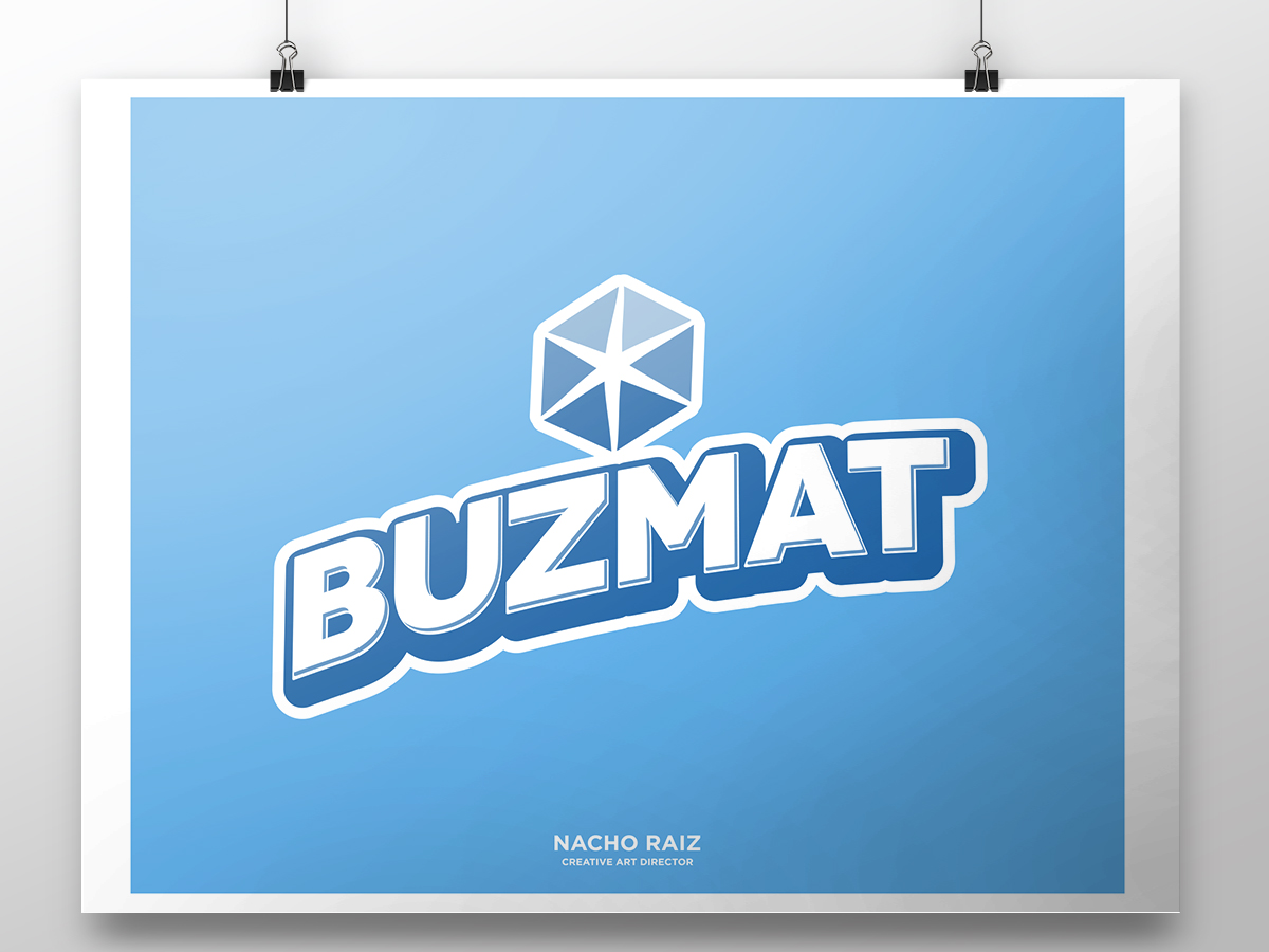 Logo Design by Nacho Raiz for Buzmat | Design #3851471