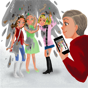 Design Illustration par Frambit Illustration pour Digital Hindsight | Design : #3973184