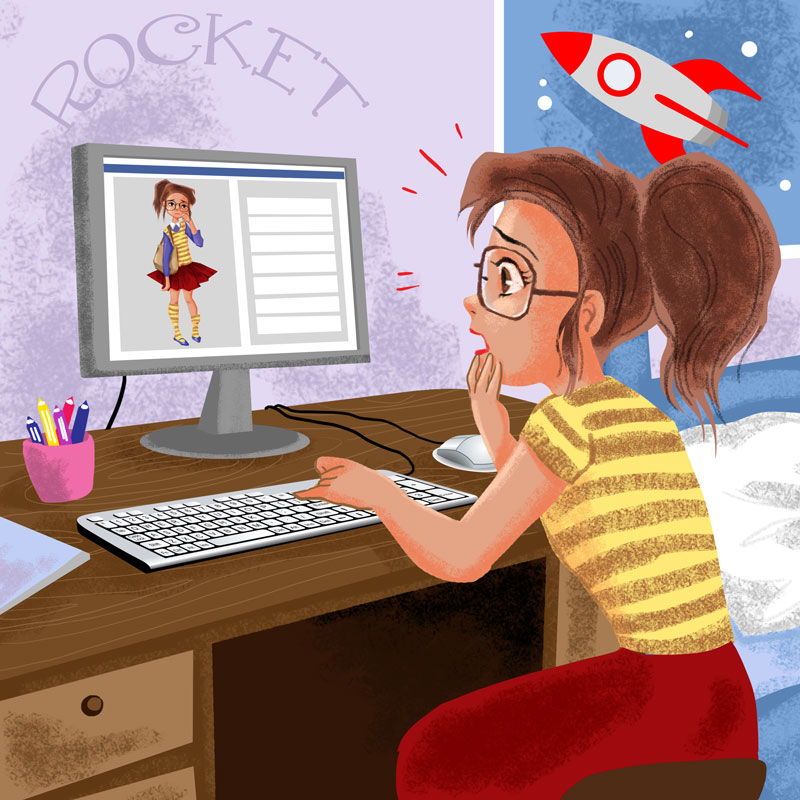Design Illustration par Frambit Illustration pour Digital Hindsight | Design #4025231