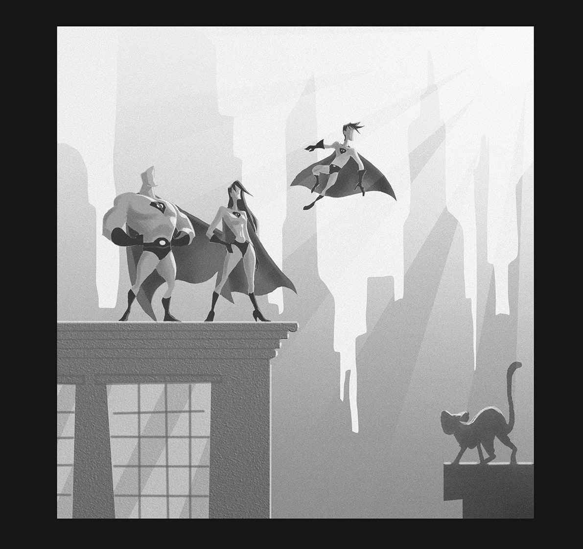 Design Illustration par hirix pour Digital Hindsight | Design #4041262