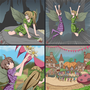 Design Illustration par  Aki200 pour Digital Hindsight | Design : #3878784