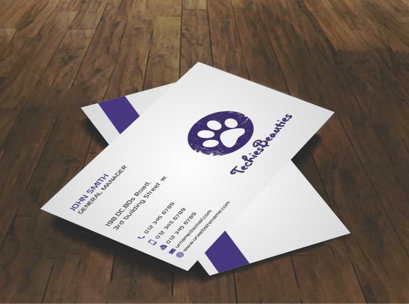 Visitenkarten-Design von AwsomeD für Happy Beauty Pty Ltd | Design #3779077