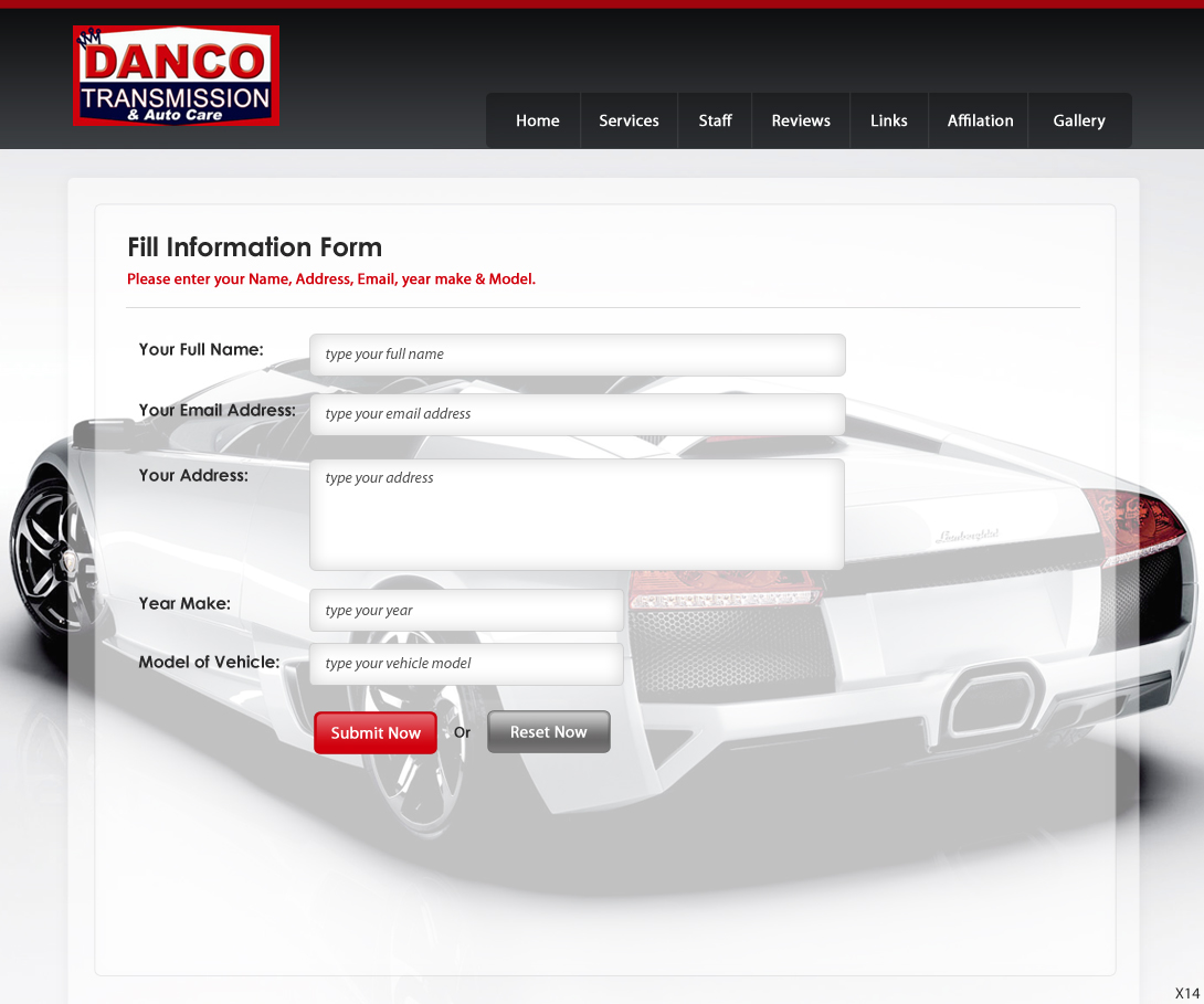 Web Design by pb for this project | Design #999314