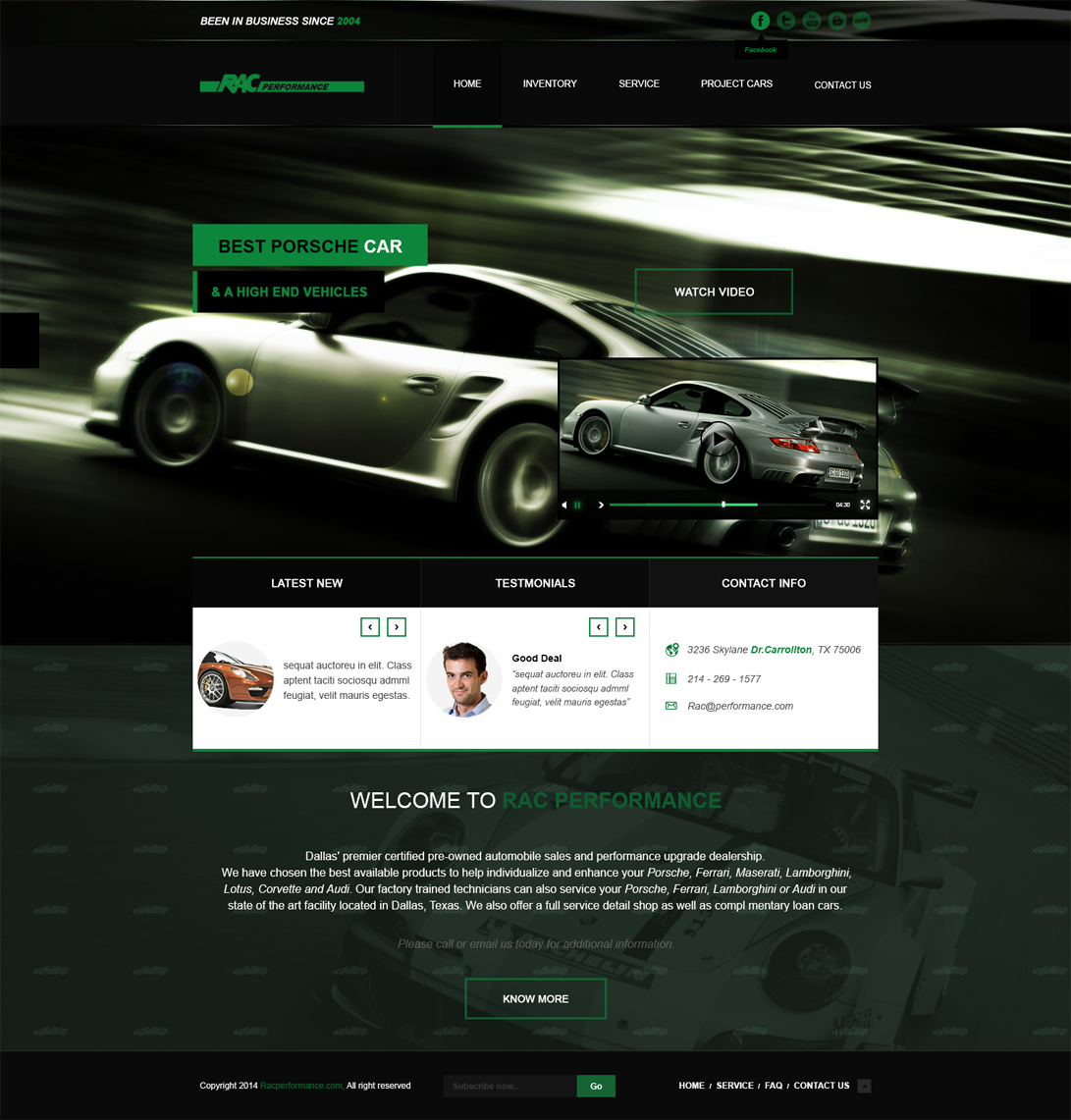 Web Design by WafDesigner for this project | Design #3795409
