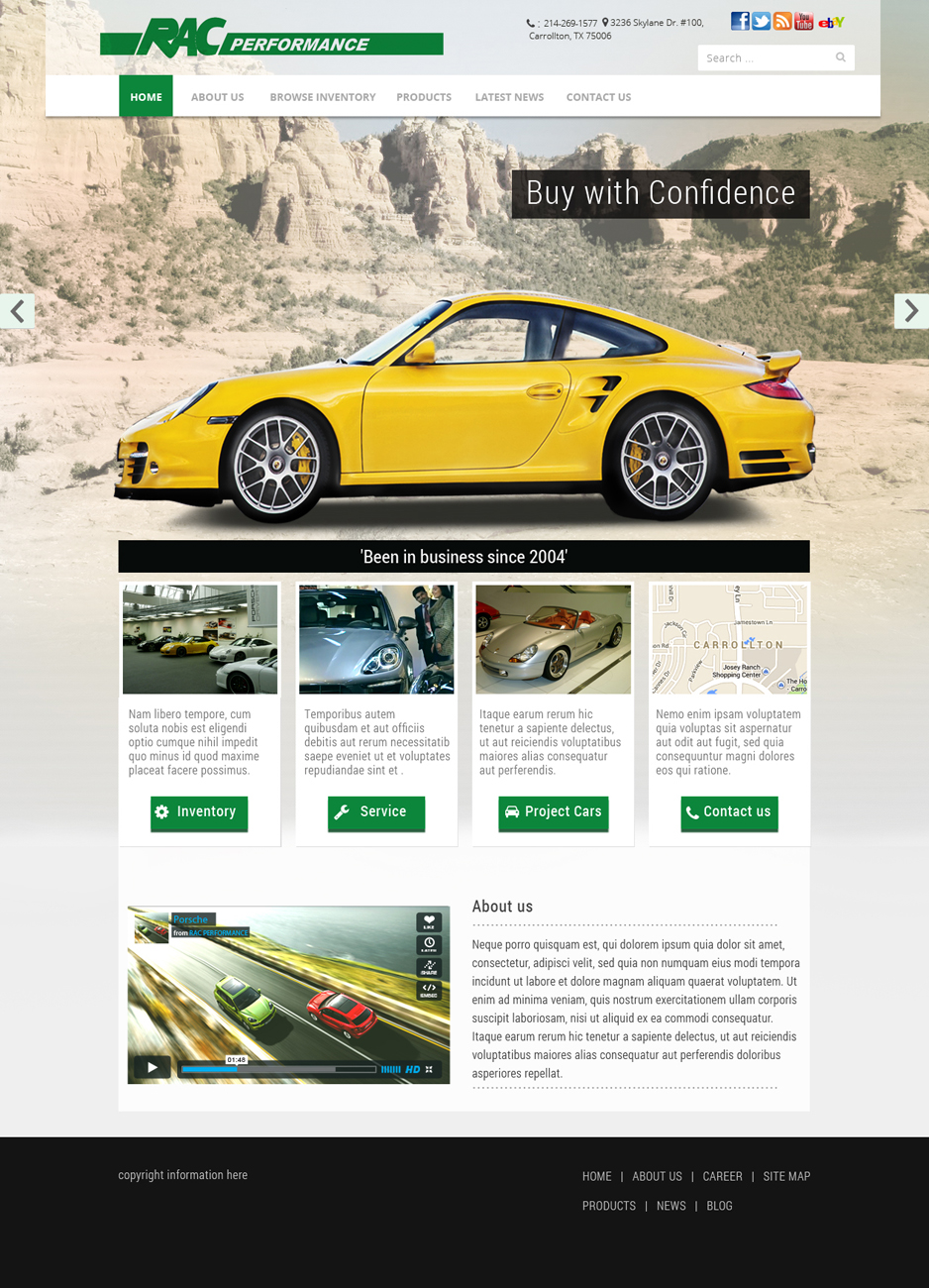 Diseño Web por Da Miracle para este proyecto | Diseño #3824678