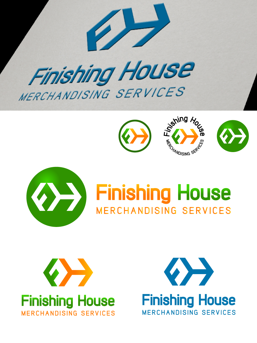 Diseño de Logo por briliana para Finishing House Merchandising Services | Diseño #3832443
