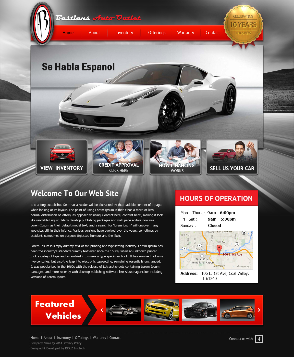 Web Design par ISOLZ INFOTECH pour ce projet | Design #3812006