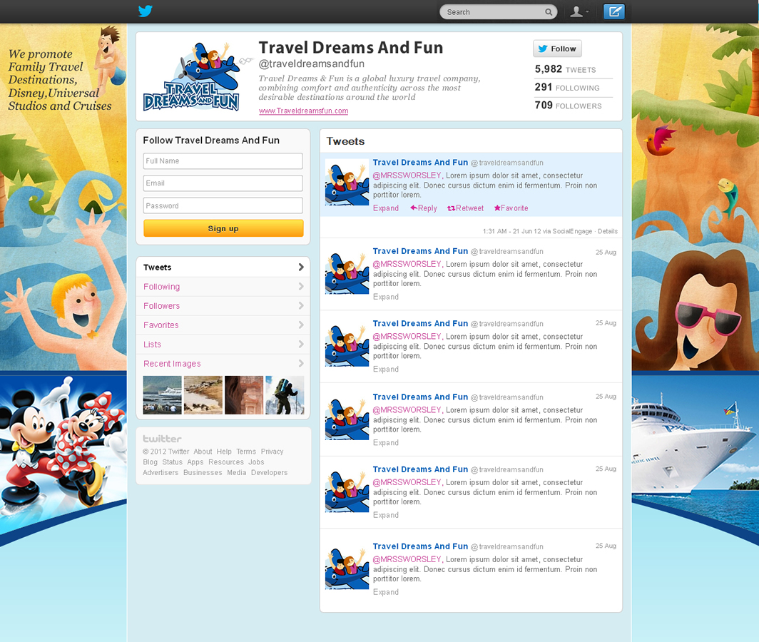 Twitter Design by Sbss for this project | Design: #1005828