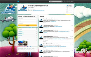 Twitter Design by Web Skippers for this project | Design: #997384