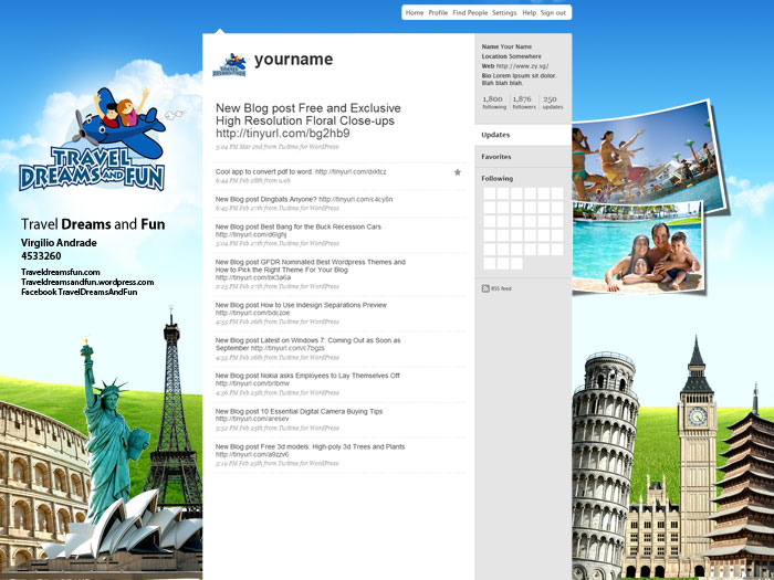 Twitter Design by MeMe Botrous for this project | Design #1002964
