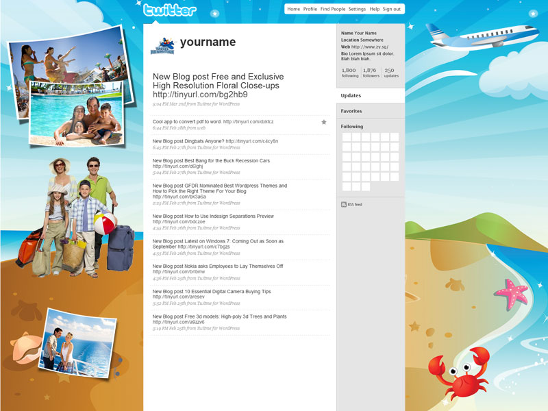 Twitter Design by MeMe Botrous for this project | Design #996748