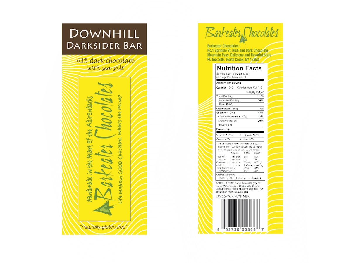 Design Emballage par Rising Star Productions pour Barkeater Chocolates | Design #1094579